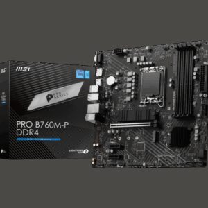 MSI PRO B760M-P DDR4 placa base Intel B760 LGA 1700 micro ATX 4711377030991 | P/N: 911-7E02-006 | Ref. Artículo: 1364776