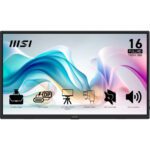 MSI PRO MP165 E6 monitor o TV portátil Monitor portátil Negro 39