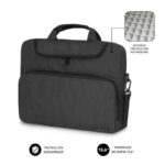 Maletín Subblim Air Padding para Portátiles hasta 15.6"/ Gris Oscuro 8436586742201 SUBLB-4APLB60 SUB-MALETIN AIR PADD 15 GY