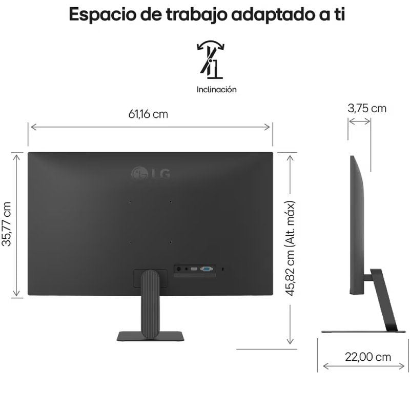 Monitor LG 27U411A-B 27"/ Full HD/ Negro - Imagen 2