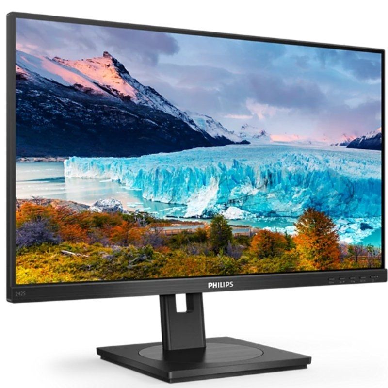 Monitor Profesional Philips S-Line 242S1AE 23.8"/ Full HD/ Multimedia/ Regulable en altura/ Negro - Imagen 2