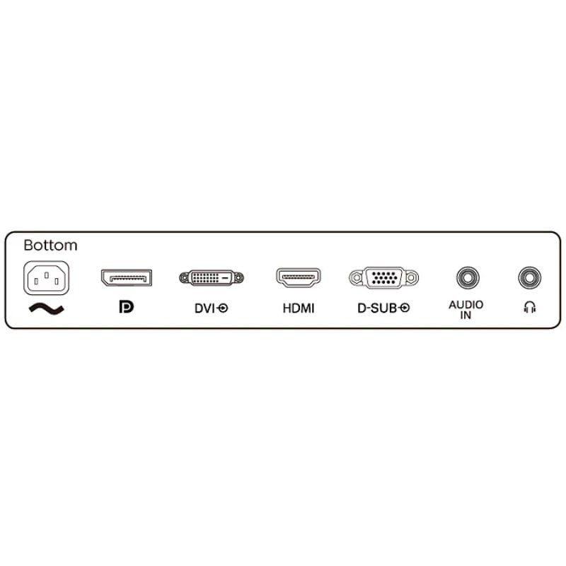 Monitor Profesional Philips S-Line 242S1AE 23.8"/ Full HD/ Multimedia/ Regulable en altura/ Negro - Imagen 5