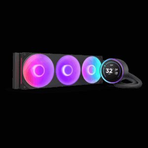 NZXT Kraken Elite 360 RGB Procesador Sistema de refrigeración líquida todo en uno 12 cm Negro 1 pieza(s) 5056547204185 | P/N: RL-KR36E-B2 | Ref. Artículo: 1386578