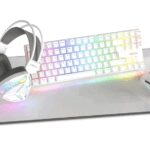 PACK KROM 4 EN 1 RGB KLASS GAMING COMBO BLANCO 8436587975752 NXKROMKLASS