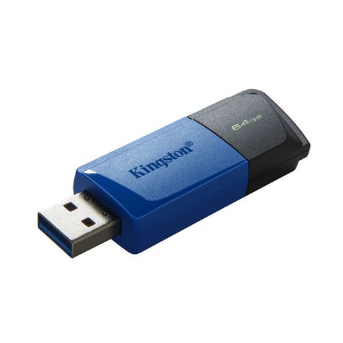 PENDRIVE KINGSTON 64GB USB3.2 DT EXODIA M GEN1 NEGRO/AZUL - Imagen 6