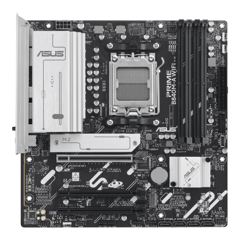 PLACA BASE ASUS PRIME B840 M-A WIFI M-ATX AM5 DDR5 4711387797143 90MB1J20-M0EAY0