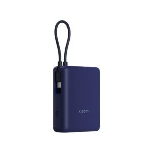 POWERBANK XIAOMI 33W 10000MAH INTEGRATED CABLE ICE BLUE 6941812774717 P/N: BHR9341GL | Ref. Artículo: MI-PWB-33W-10000MAH-BL