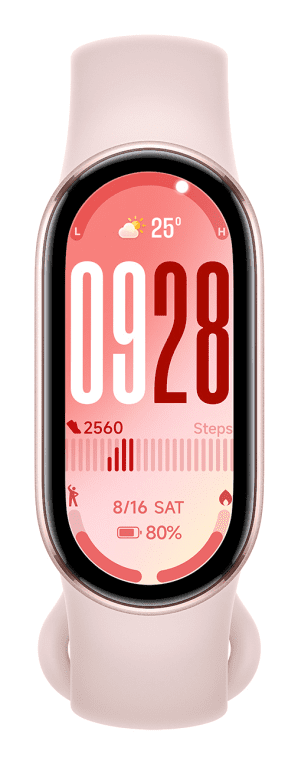 PULSERA DE ACTIVIDAD XIAOMI SMART BAND 10 MYSTIC ROSE 6932554419844 BHR9999GL