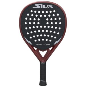 Pala de Pádel Siux Diablo Elite 4/ Negro y Rojo 8435762902859 SIU-PALA PAD DIABLO ELITE 4