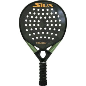 Pala de Pádel Siux Trilogy Pro 5 2025 (Patty Llaguno)/ Negra y Verde 8435762902781 SIU-PALA PAD TRILOGY P5 25