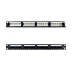Patch Panel Nanocable 10.21.4124/ 24 Puertos/ Cat.6a/ Altura 1U 8433281012059 10.21.4124 NAN-PATCH 10 21 4124
