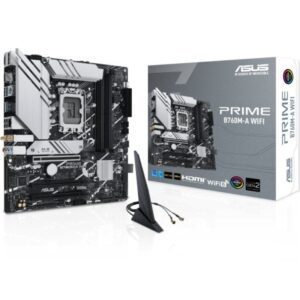 Placa Base Asus PRIME B760M-A WIFI Socket 1700/ DDR5/ PCIe 4.0/ Micro ATX 4711387131435 90MB1EL0-M1EAY0 ASU-PB PRIME B760M-A WIFI