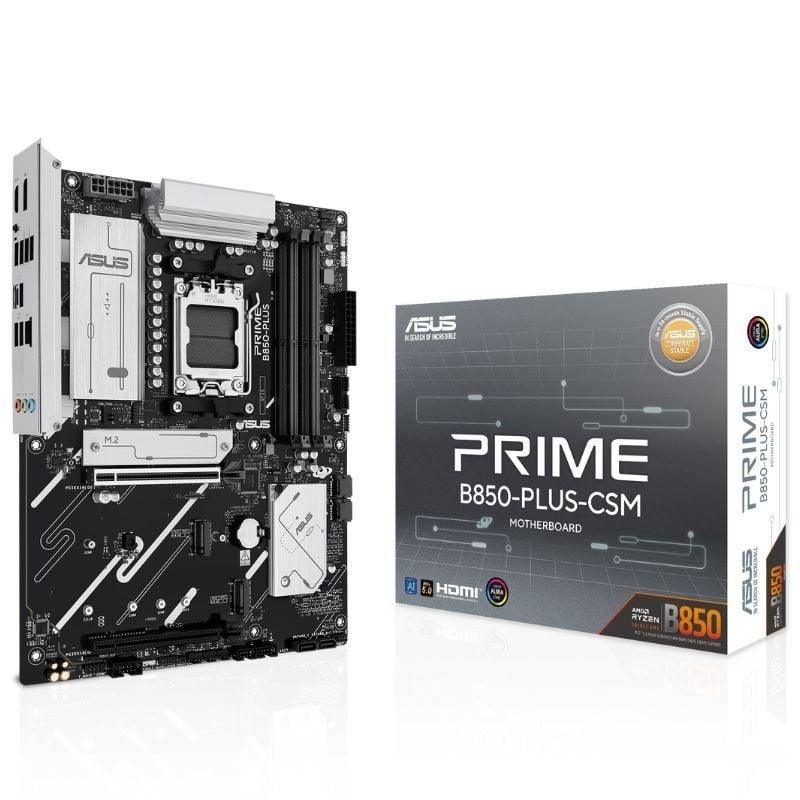 Placa Base Asus Prime B850-PLUS-CSM Socket AM5/ DDR5/ PCIe 5.0 4711387982037 90MB1LC0-M0EAYC ASU-PB PRIME B850-PLUS-CSM