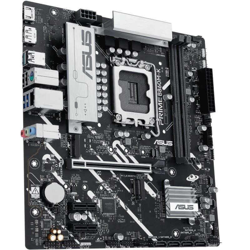 Placa Base Asus PRIME B860M-K Socket 1851/ DDR5/ PCIe 5.0/ Micro ATX - Imagen 3
