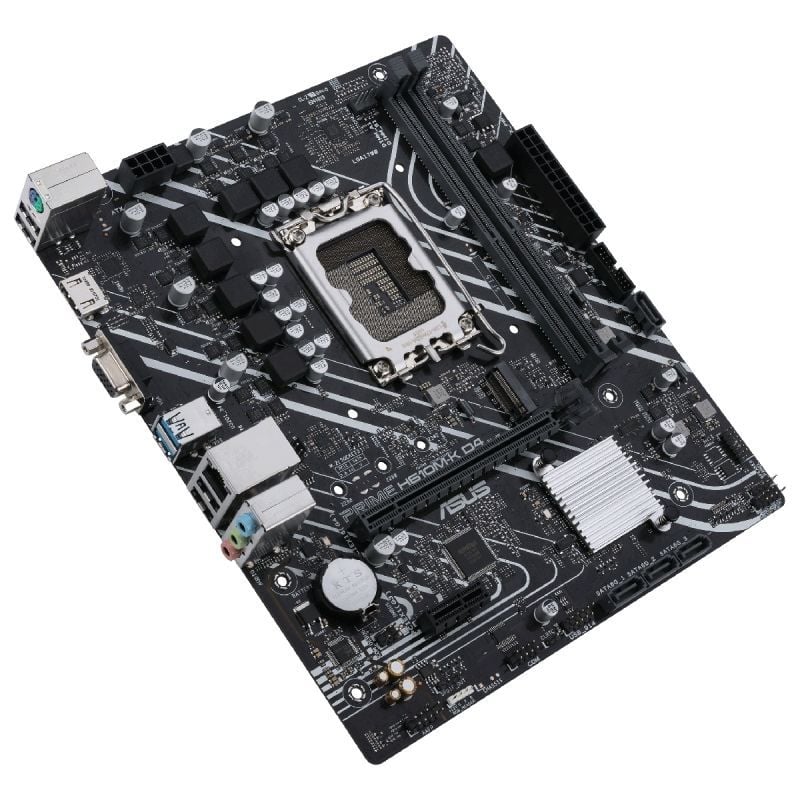 Placa Base Asus Prime H610M-K D4/ Socket 1700/ DDR4/ PCIe 4.0/ Micro ATX - Imagen 4