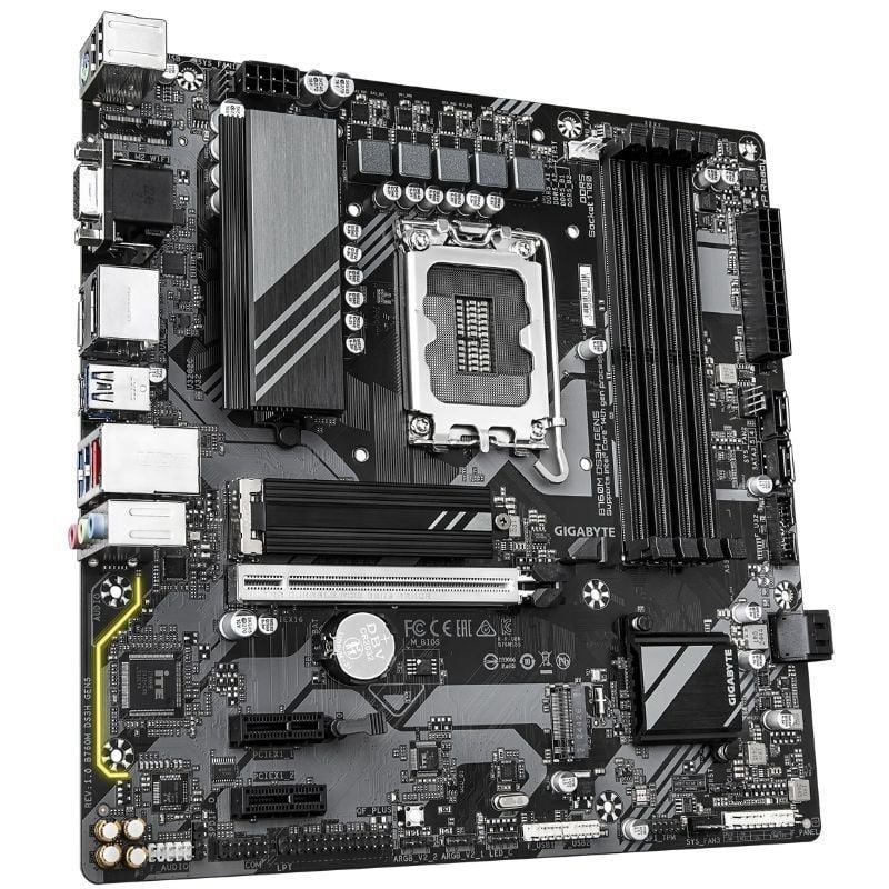 Placa Base Gigabyte B760M DS3H GEN5 Socket 1700/ DDR5/ PCIe 5.0/ Micro ATX - Imagen 3