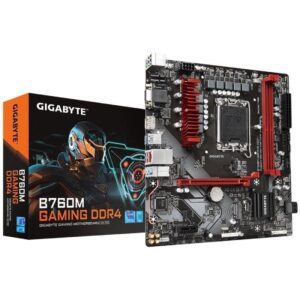 Placa Base Gigabyte B760M GAMING DDR4 Socket 1700/ DDR4/ PCIe 4.0/ Micro ATX 4719331851415 9MB76MG4-00-11 GIG-PB B760M GAMING DDR4