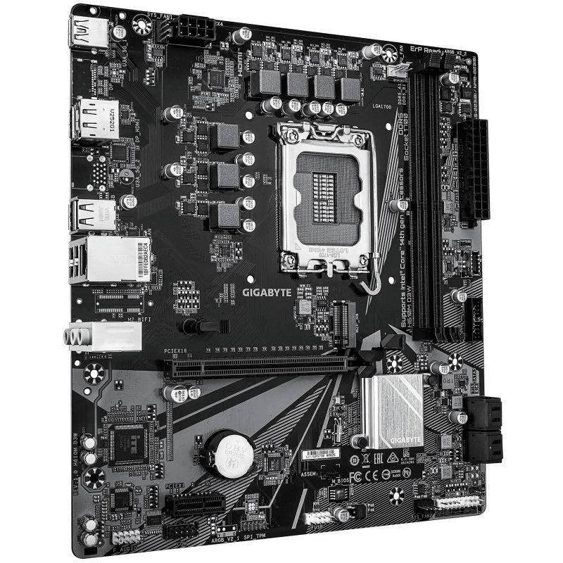 Placa Base Gigabyte H610M D3W Socket 1700/ DDR5/ PCIe 4.0/ Micro ATX - Imagen 3
