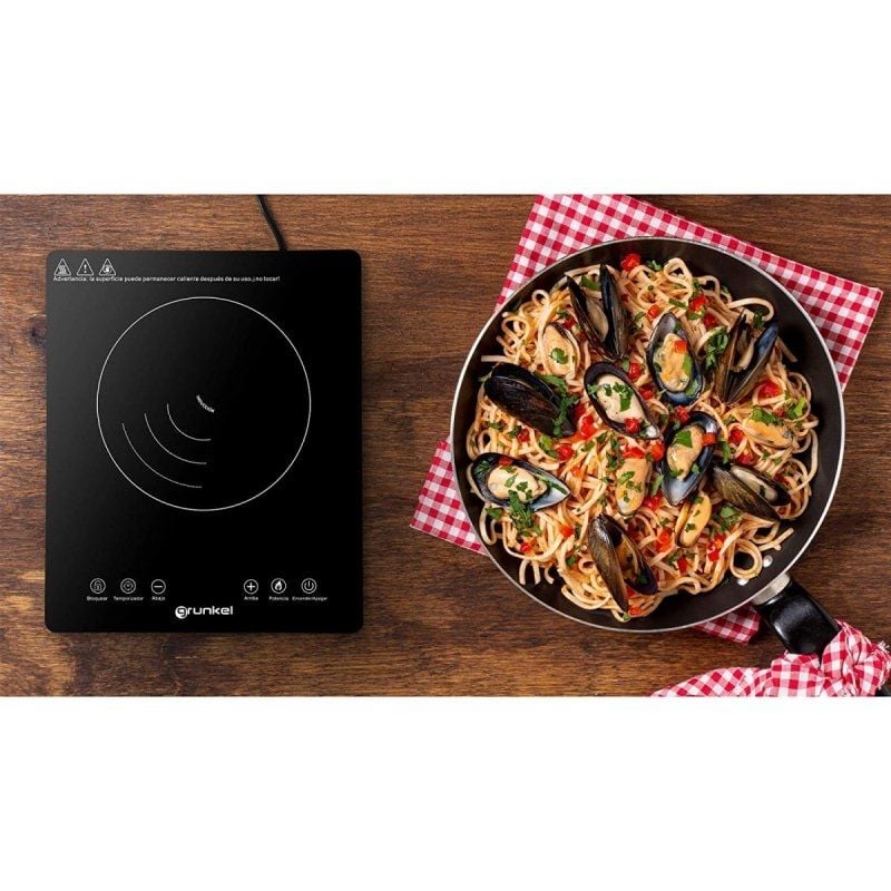 Placa de Inducción Grunkel PIN-2000/ 1 placa de 180mm/ 2000W - Imagen 5