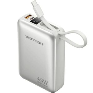 Powerbank 20000mAh Vention FHGN0/ 45W/ Beige 6922794792838 FHGN0 VEN-BAT FHGN0