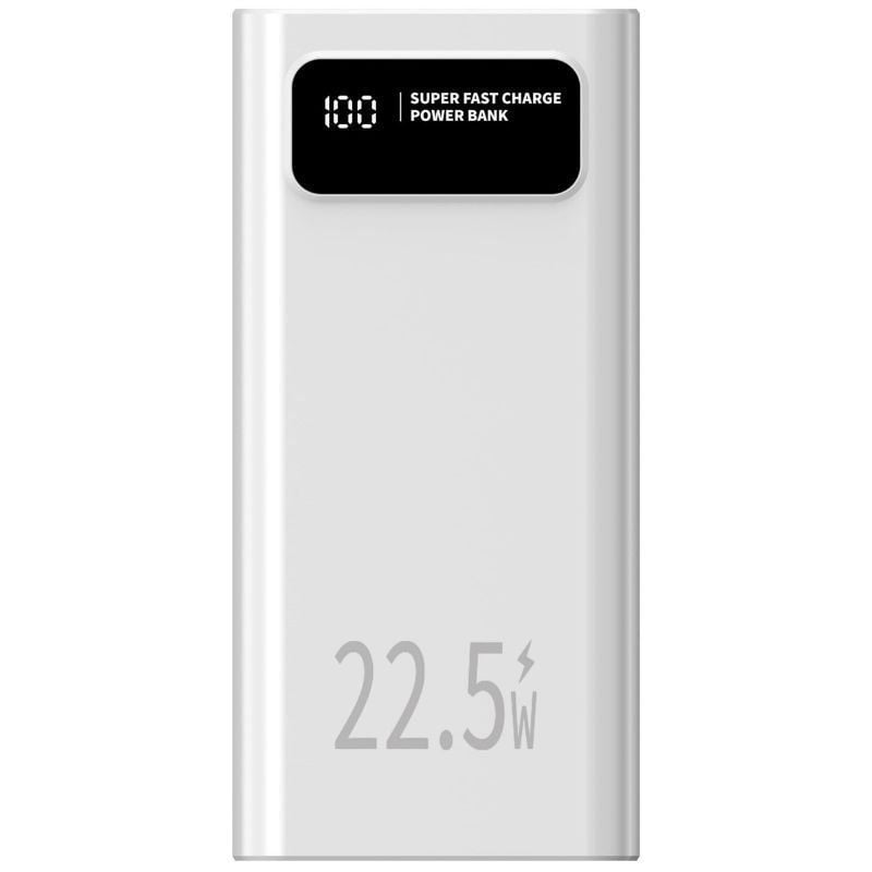 Powerbank 30000mAh Leotec LEPOW30W22W/ 22.5W/ Blanca - Imagen 2