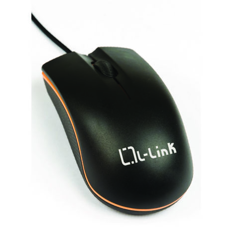 RATON L-LINK LL-2081 OPTICO USB NEGRO - Imagen 2