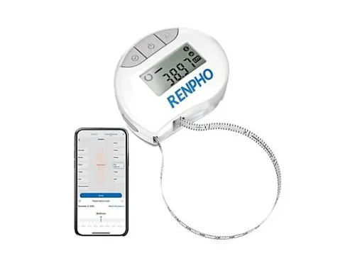 RENPHO SMART TAPE MEASURE+ - BLE - 3 MODE - LARGE ROUND SCREEN 4897122205781 | P/N: PEU-R-Y002-BK | Ref. Artículo: 1400908