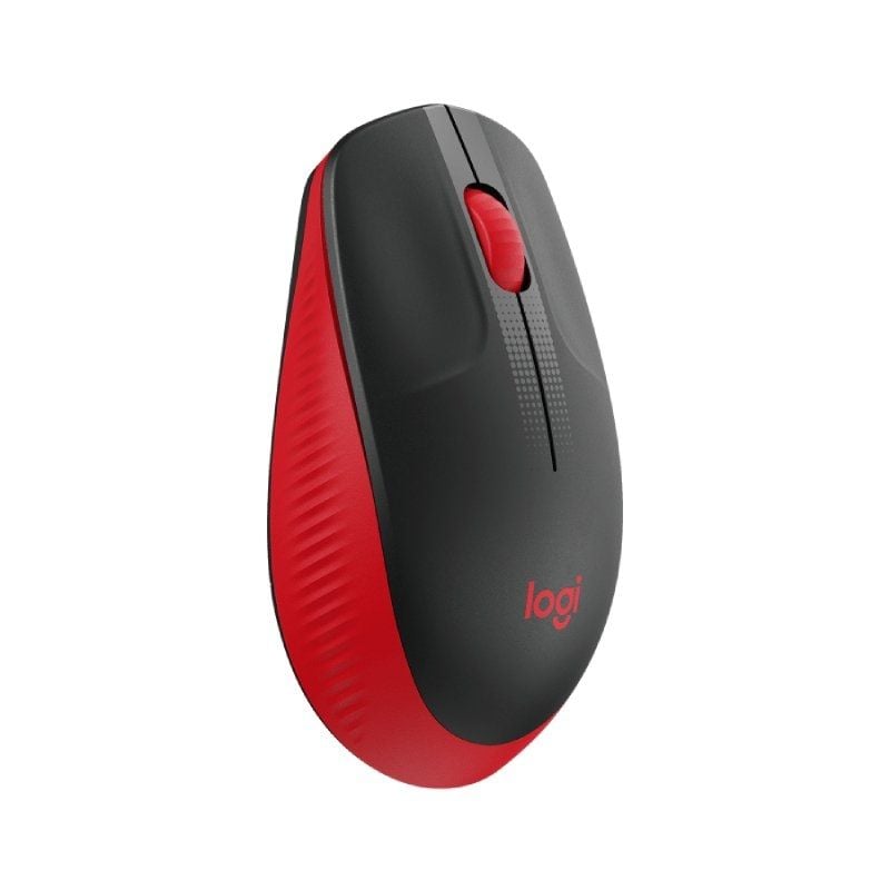 Ratón Inalámbrico Logitech M190/ Hasta 1000 DPI/ Rojo - Imagen 3
