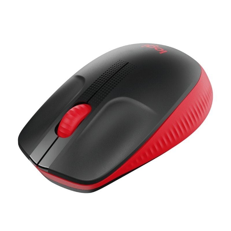 Ratón Inalámbrico Logitech M190/ Hasta 1000 DPI/ Rojo - Imagen 4