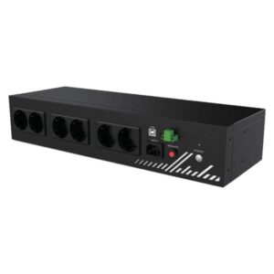 SAI Línea Interactiva Phasak Compact/ 800VA-480W/ 8 Salidas/ Formato Rack 2U 745604518888 PH 9202 PHK-SAI 800 VA COMPACT