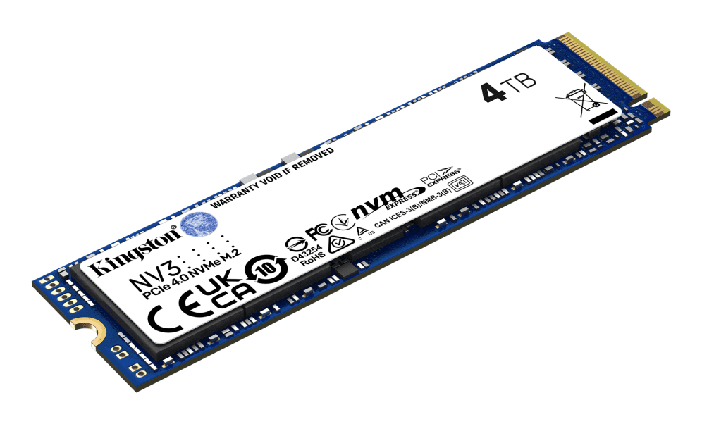 SSD KINGSTON NV3 4TB M2 NVMe 0740617346602 SNV3S/4000G