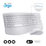 SUBBLIM Teclado con ratón COMBO DUAL OFFICE PROWAVE WHITE 8436586743437 | P/N: SUBKBC-DCOPW1 | Ref. Artículo: 1396094