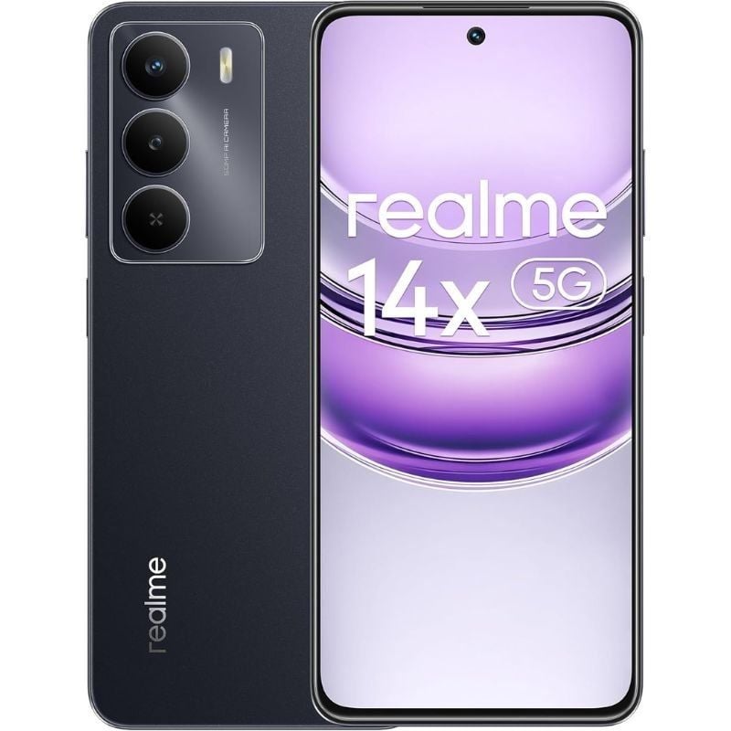 Smartphone Realme 14X 8GB/ 256GB/ 6.74"/ 5G/ Negro 6941764455474 REAL-SP 14X 5G 8-256 BK