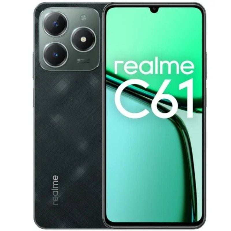 Smartphone Realme C61 6GB/ 128GB/ 6.74"/ Verde 6941764436008 RMX3939DG REAL-SP C61 6-128 GREE