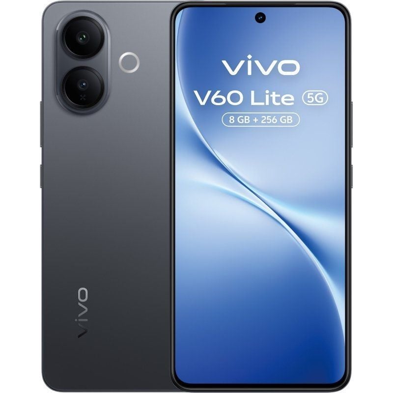Smartphone Vivo V60 Lite 8GB/ 256GB/ 6.77"/ 5G/ Negro/ Incluye Cargador 90W y Buds - Imagen 2