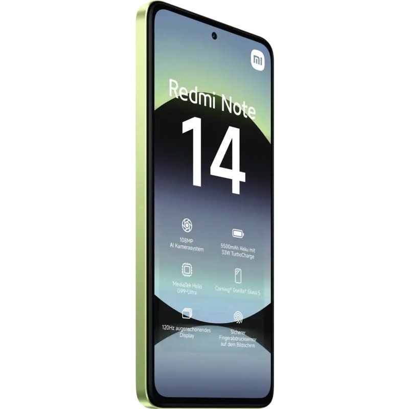 Smartphone Xiaomi Redmi Note 14 6GB/ 128GB/ 6.67"/ Verde - Imagen 3