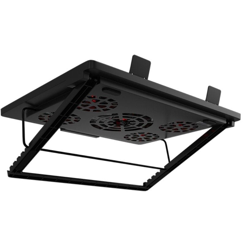 Soporte Refrigerante Mars Gaming MNBC2 para Portátiles hasta 17.3"/ Iluminación LED - Imagen 3