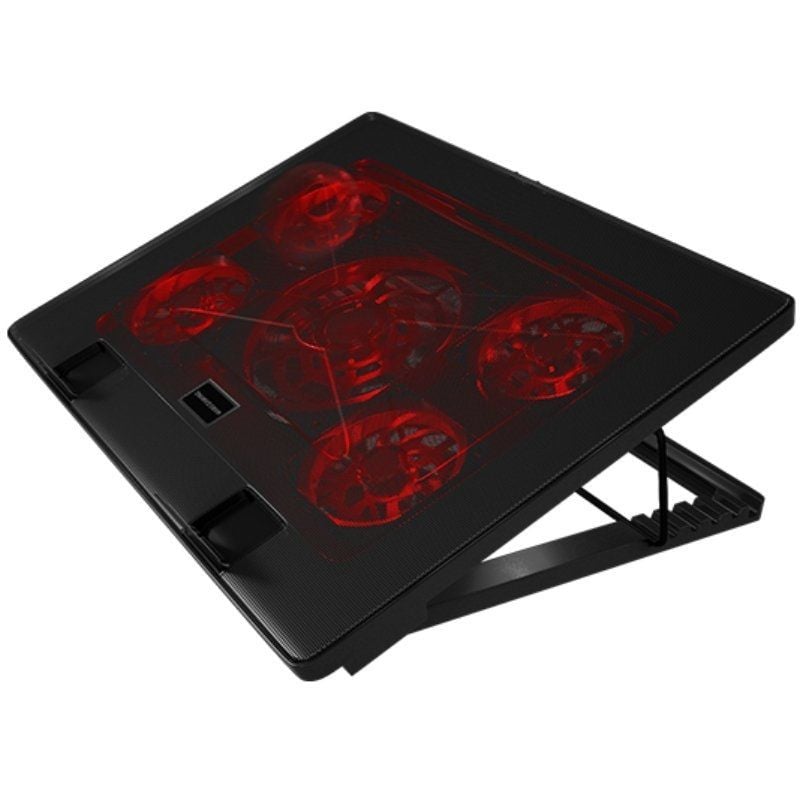 Soporte Refrigerante Mars Gaming MNBC2 para Portátiles hasta 17.3"/ Iluminación LED - Imagen 4