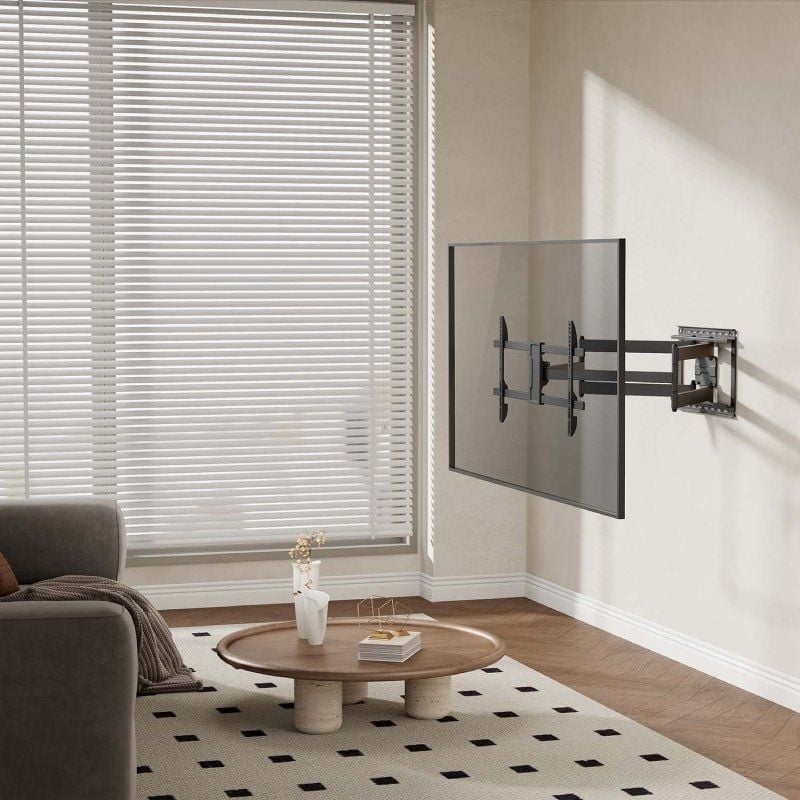 Soporte de Pared Giratorio/ Inclinable/ Nivelable Aisens WT90TSLE-387 para Monitores y TV de 43-90"/ hasta 60kg - Imagen 4