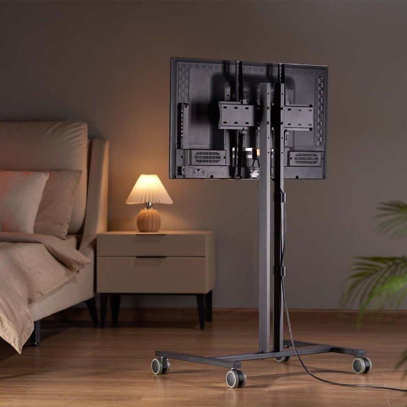 Soporte de Suelo Inclinable con Ruedas Aisens FT55TE-213 para TV de 32-55"/ hasta 35kg - Imagen 3