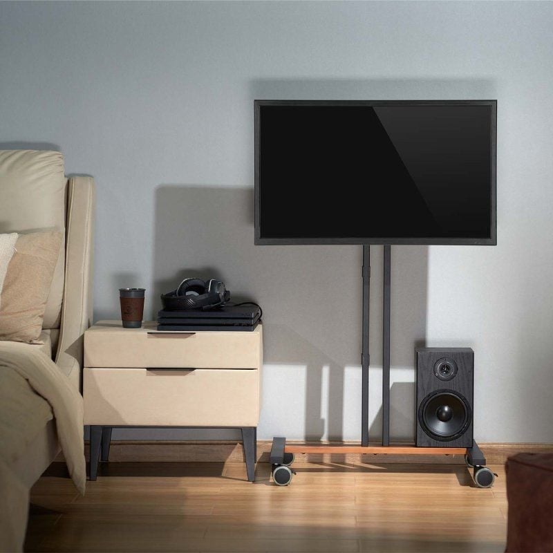 Soporte de Suelo Inclinable con Ruedas Aisens FT55TE-213 para TV de 32-55"/ hasta 35kg - Imagen 4