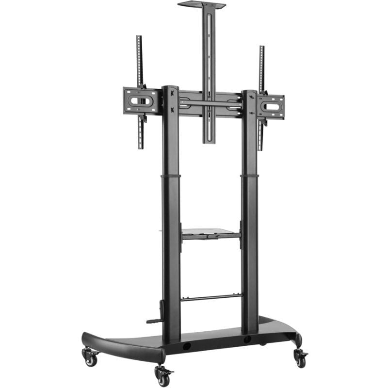 Soporte de Suelo Inclinable con Ruedas y Manivela Aisens FT100TE-123 para TV 60-100"/ hasta 100kg - Imagen 2