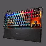 Steelseries APEX PRO TKL WIRELESS GEN 3 teclado Juego USB + RF Wireless + Bluetooth Inglés de EE. UU. Negro 5707119058865 | P/N: 64871 | Ref. Artículo: 1394367