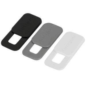 TAPA PARA WEBCAM TARGUS PACK DE 3 NEGRO GRIS BLANCO 5051794025040 AWH025GL