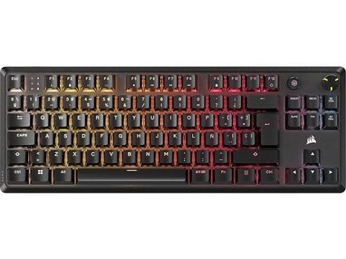 TECLADO CORSAIR K70 CORE TKL RGB MLX RED ESPAÑOL CH-910971E-ES 0840006678748 | P/N: CH-911911E-ES | Ref. Artículo: 1385758