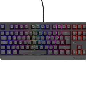 TECLADO GAMING GENESIS THOR230 TKL ES USB RETROILUMINADO MECANICO NEGRO 5901969445008 NKG-2208