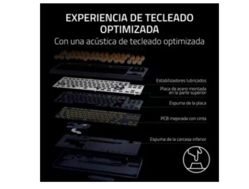 TECLADO RAZER BLACKWIDOW V4 TENKEYLESS HYPERSPEED (ESPAÑOL) (RZ03-05480600-R311) - Imagen 2