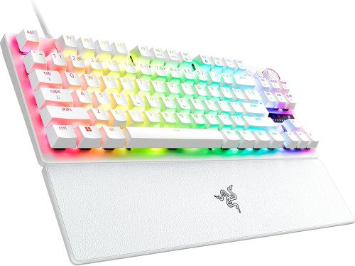 TECLADO RAZER HUNTSMAN V3 PRO (USA) TENKEYLESS BLANCO (RZ03-04981700-R3M1) 8887910073490 | P/N: RZ03-04981700-R3M1 | Ref. Artículo: 1385604