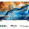 TV XIAOMI ELA5666EU S MINILED 2025 55" UHD GOOGLETV TV NEGRO USB 2.0 LAN HDMI X3 6941948703667 ELA5666EU
