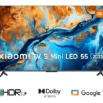 TV XIAOMI ELA5666EU S MINILED 2025 55" UHD GOOGLETV TV NEGRO USB 2.0 LAN HDMI X3 6941948703667 ELA5666EU